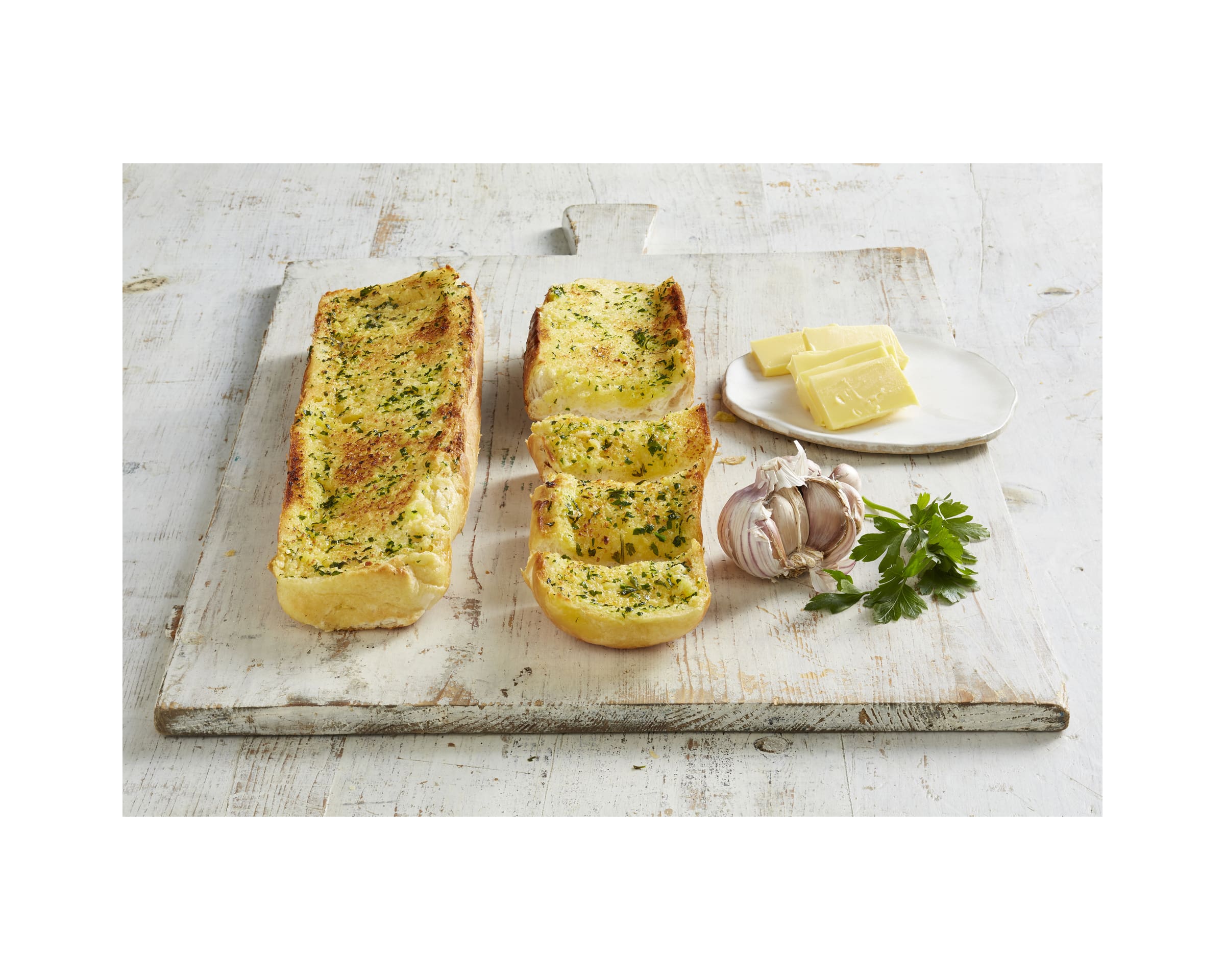 La Famiglia Food Service 7 Inch Garlic Bread 48 Units