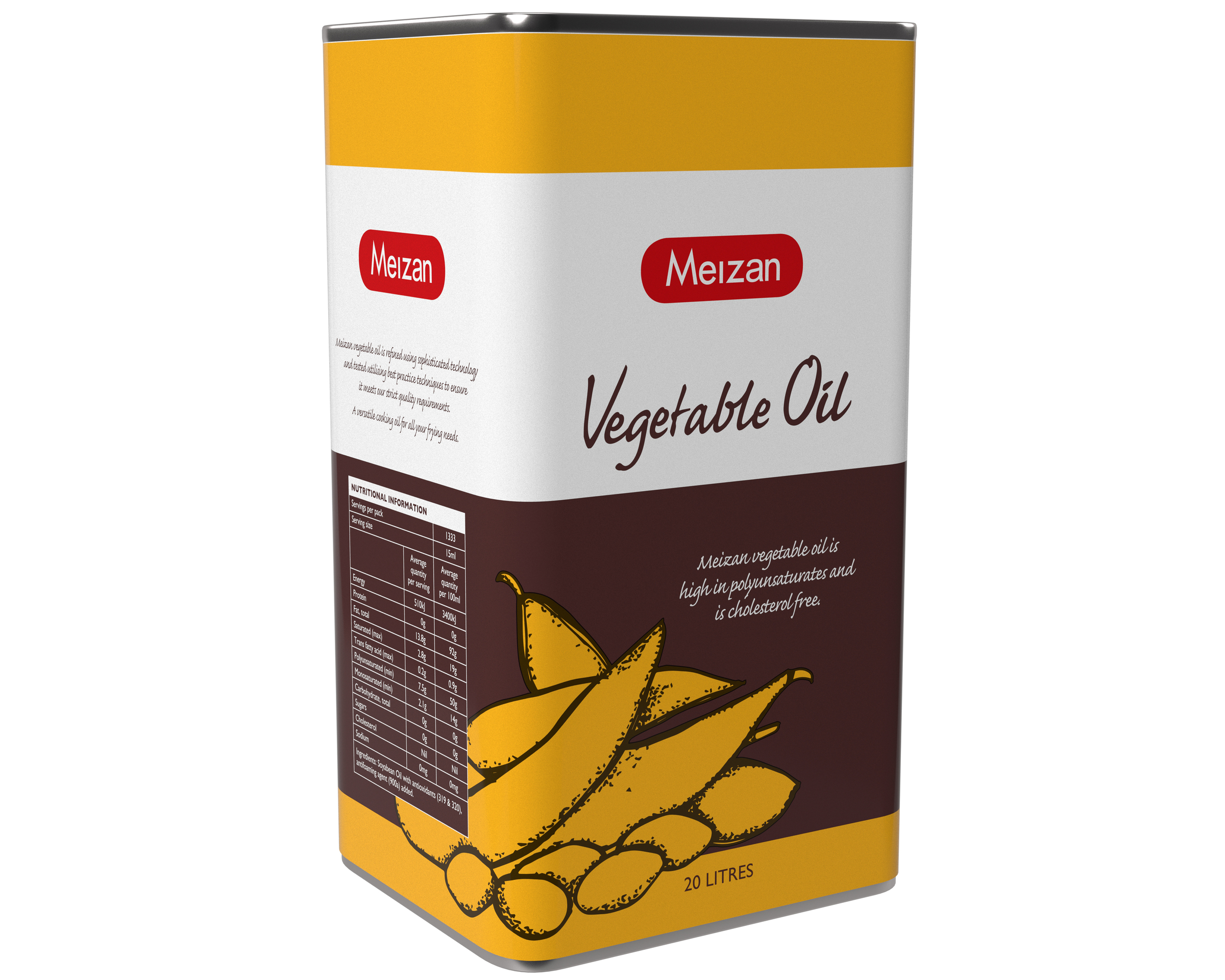 Meizan Vegetable Oil 20 l