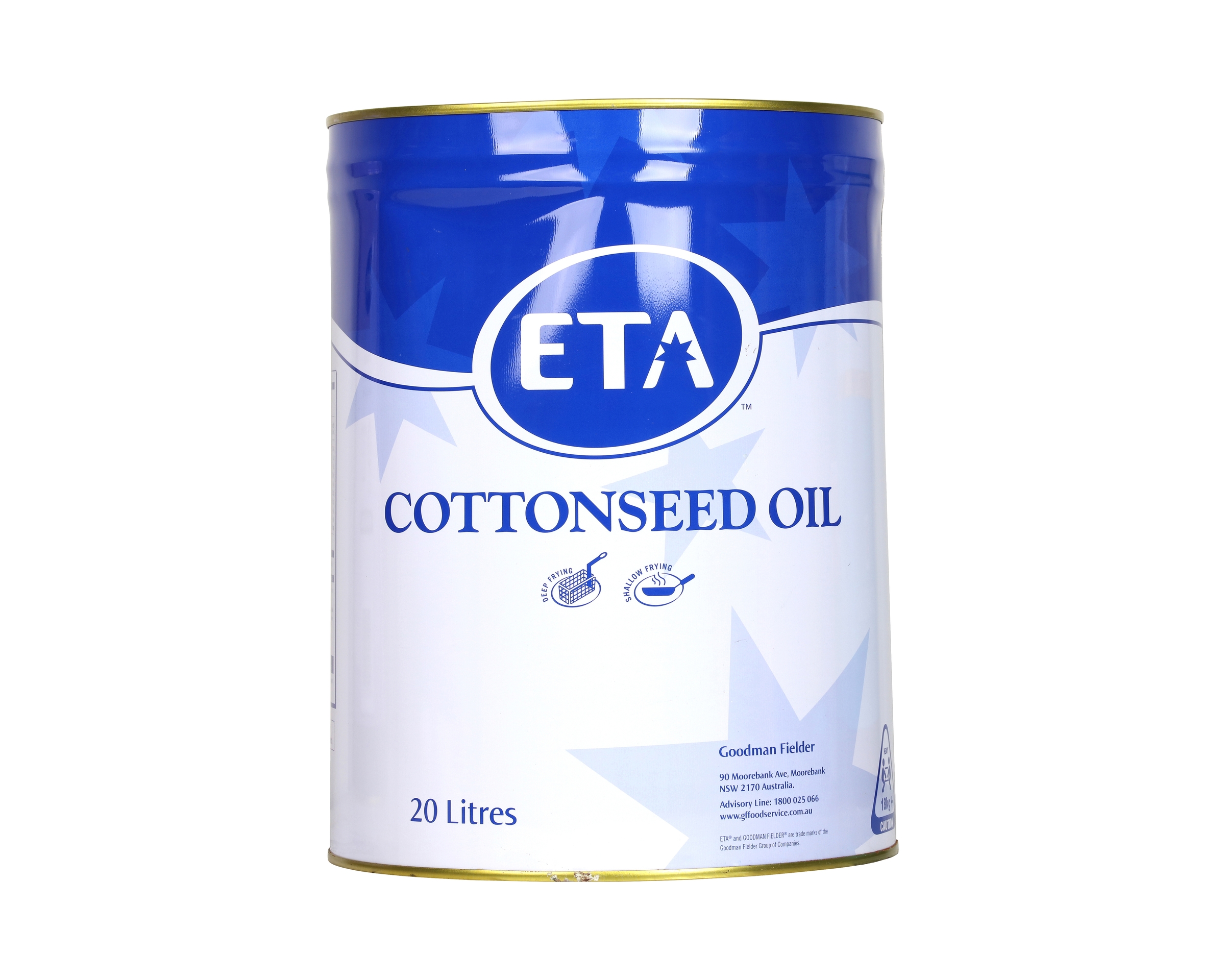 ETA Cottonseed Oil Drum without Bung 20 l